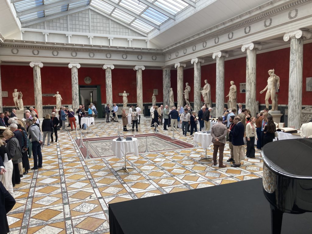 A.I.B. Copenhagen : book fair in Ny Carlsberg Glyptothek