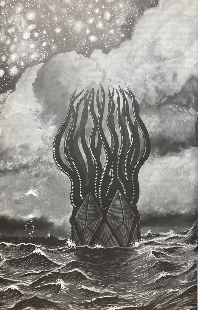 Illustration by John Coulthart for The Starry Wisdom